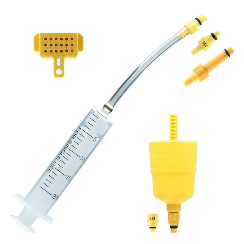 ABBP-11Pcs Bicycle Hydraulic Disc Brake Drain Kit Tool For SHIMANO, SRAM, MAGURA Road Bike Brake Repair Tools