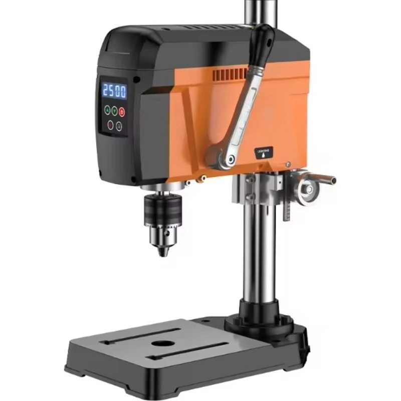 Bench Drill Press Brushless Digital Display High Power Small Drilling Machine for Home Workshop