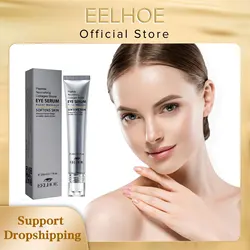 Anti Dark Circles Eye Cream Eye Bags Firmness Lifting Wrinkle Remover Puffiness Treatment Roller Massager Anti Aging Eye Serum