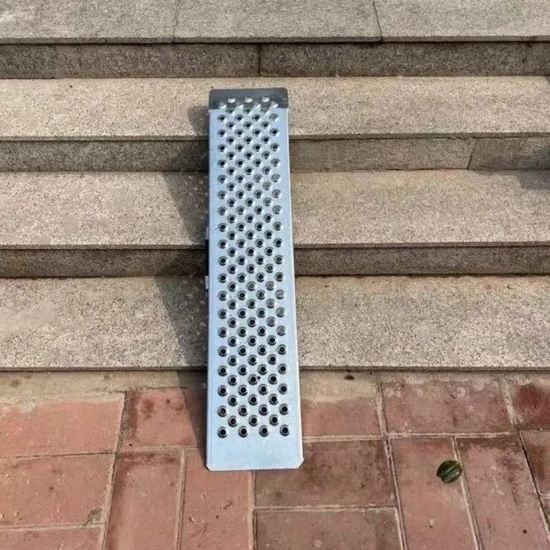 Portable Thickened Slope Access Board For Motorcycle Wheelchair Stairway Loading