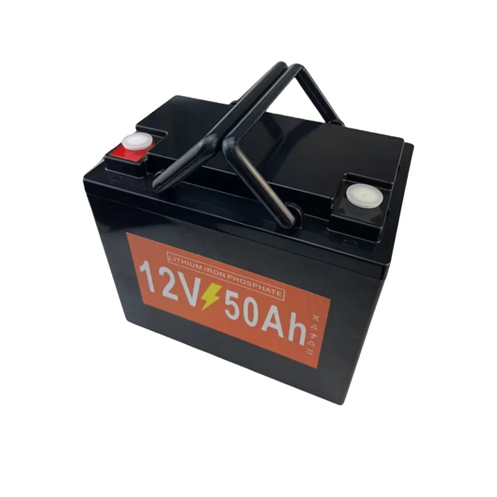 

12V 50Ah Rechargeable LiFePO4 Battery Pack with High Capacity And Power Suitable for Outdoor Portable Backup Power Supply