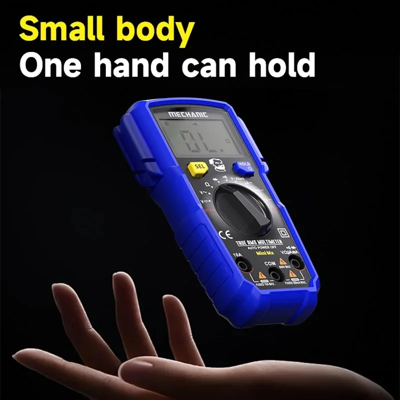 MECHANIC Mini MX Intelligent High Precision Multimeter Smart Anti-burn Automatic Shutdown Voltage Current Measuring Instrument