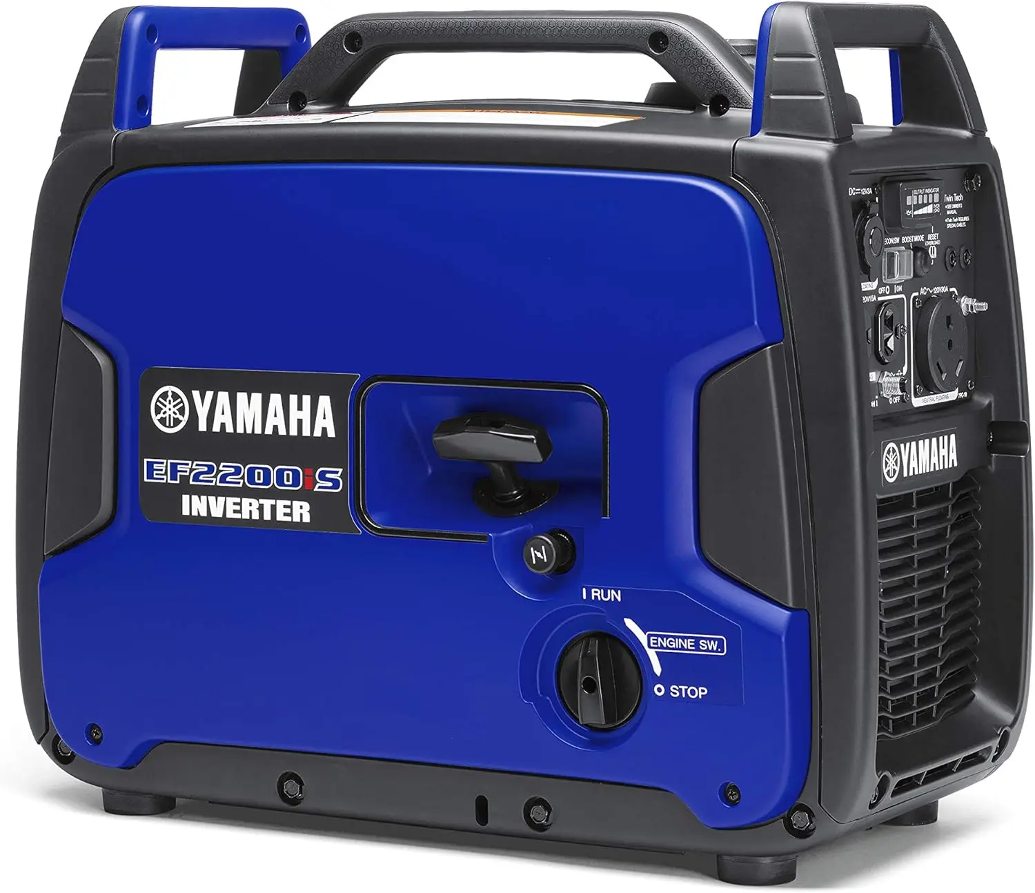 

Inverter Generator, 2200 Watts, Quiet Technology - Outfitted with Yamaha sophisticated muffler for quiet operation.