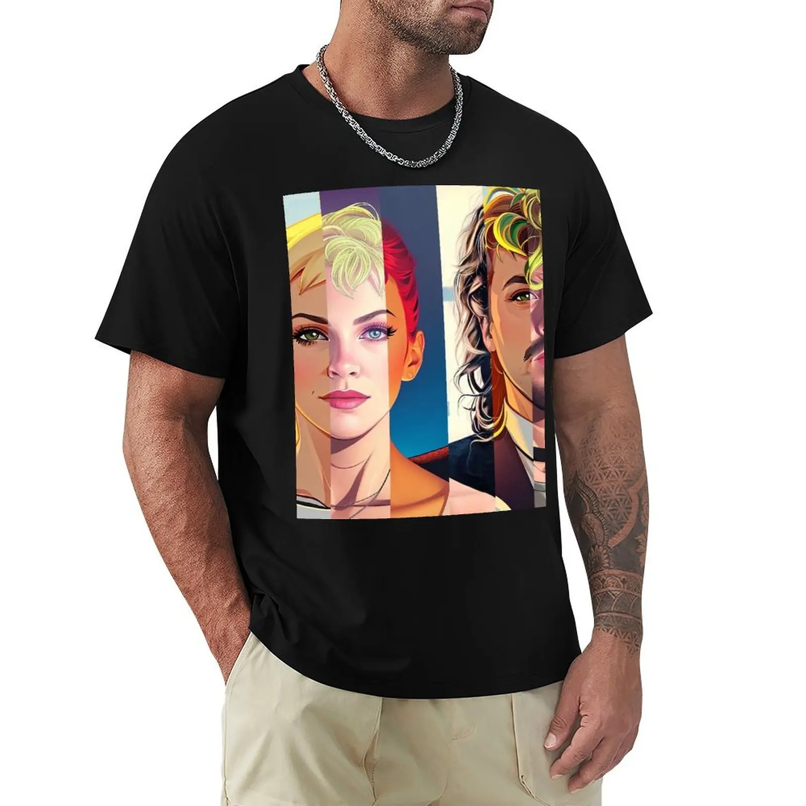 

Eurythmics Revenge T-Shirt Luxury man cute clothes blanks shirts men