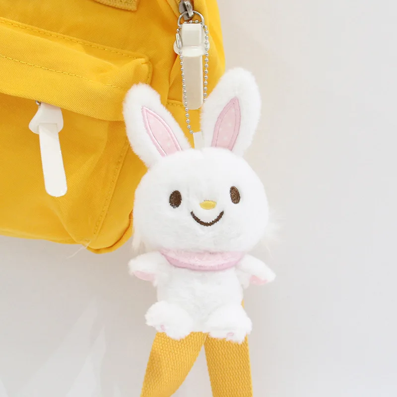 

Kawaii Sanrio Wish Me Mell плюшевая кукла-брелок плюшевые игрушки милые пушистые кролики сумки для девочек маленький кулон подарок на день рождения
