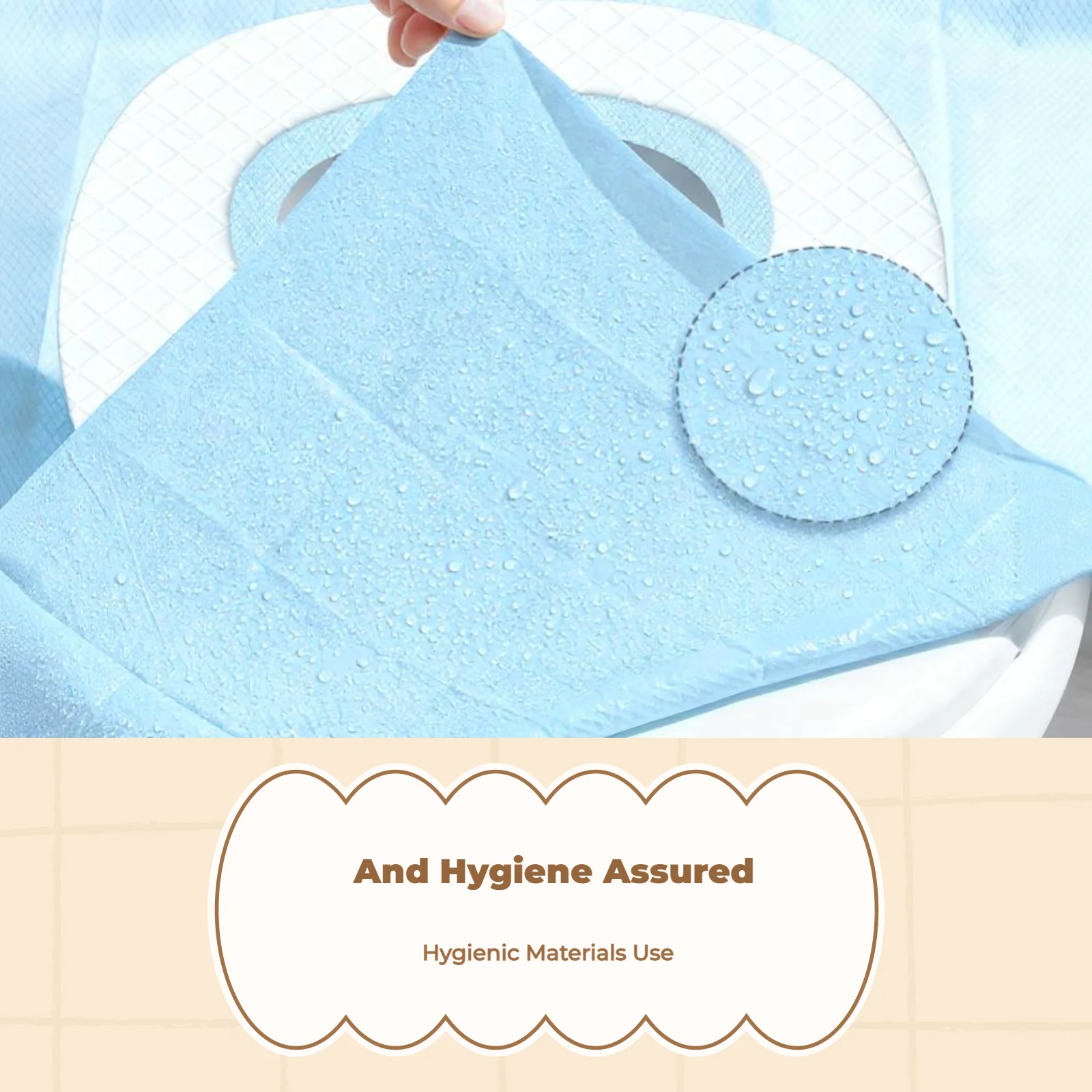 XL Waterproof Toilet Seat Covers
