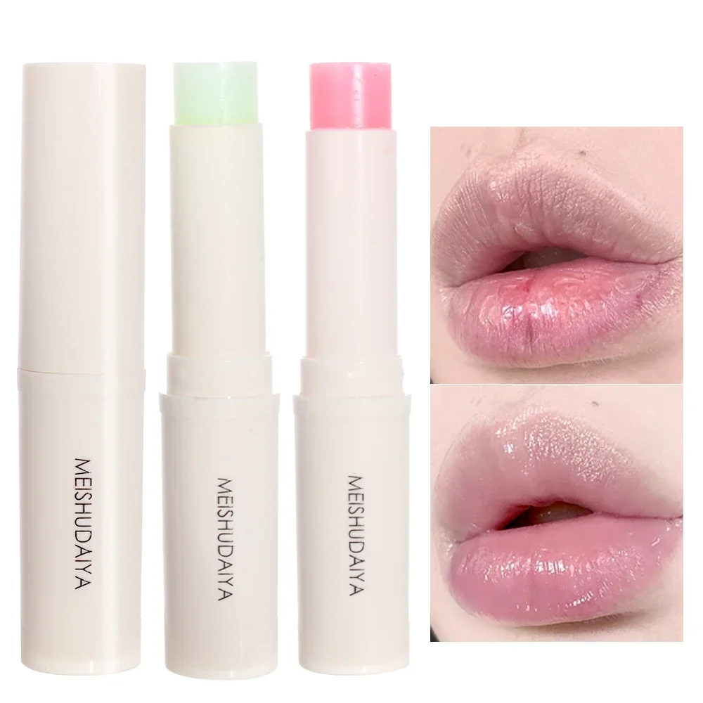 Color-changing Lip Balm Long Lasting Moisturizing Anti-dry Anti-cracking Lipstick Colored Lip Tint Makeup Lips Care Cosmetics