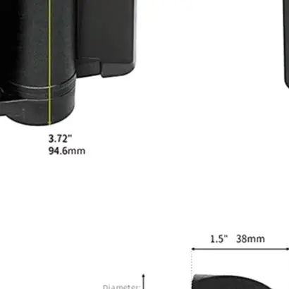 Outdoor Gate Closure System Lockable Gate Latch Kit For Various Weather Conditions 10*5*5 Hassle-free Installation