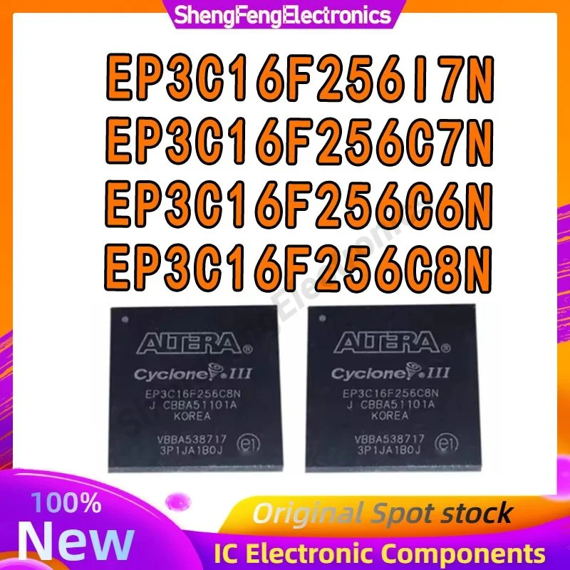 

EP3C16F256I7N EP3C16F256C7N EP3C16F256C6N EP3C16F256C8N BGA256 Embedded - FPGAs IC Chip 100% New Original in stock