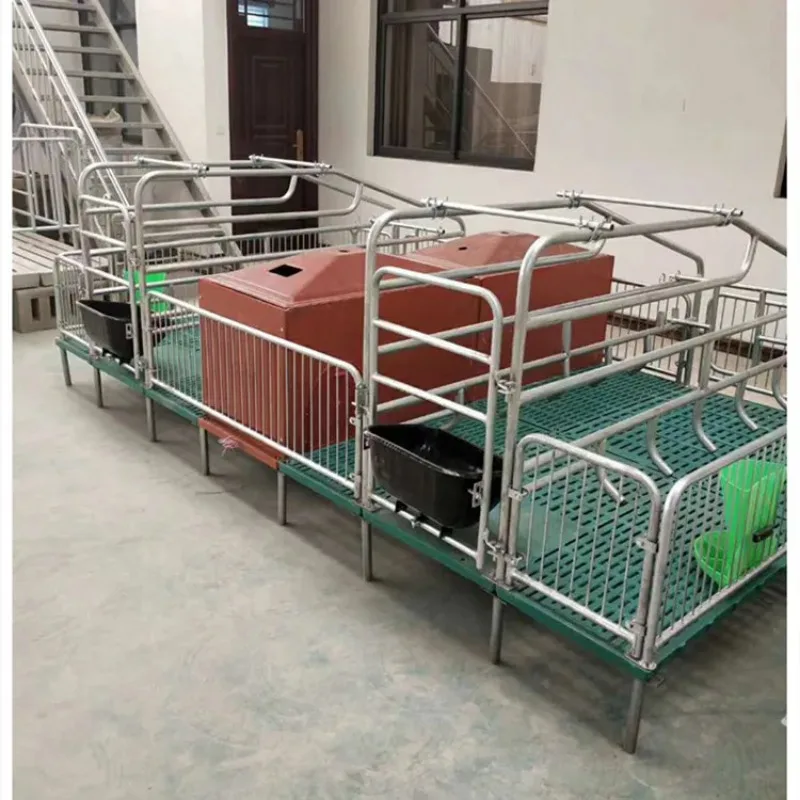Selling Made in China Hot Dip Galvanized Pig Cage Pig Limit Bar Pig Cages