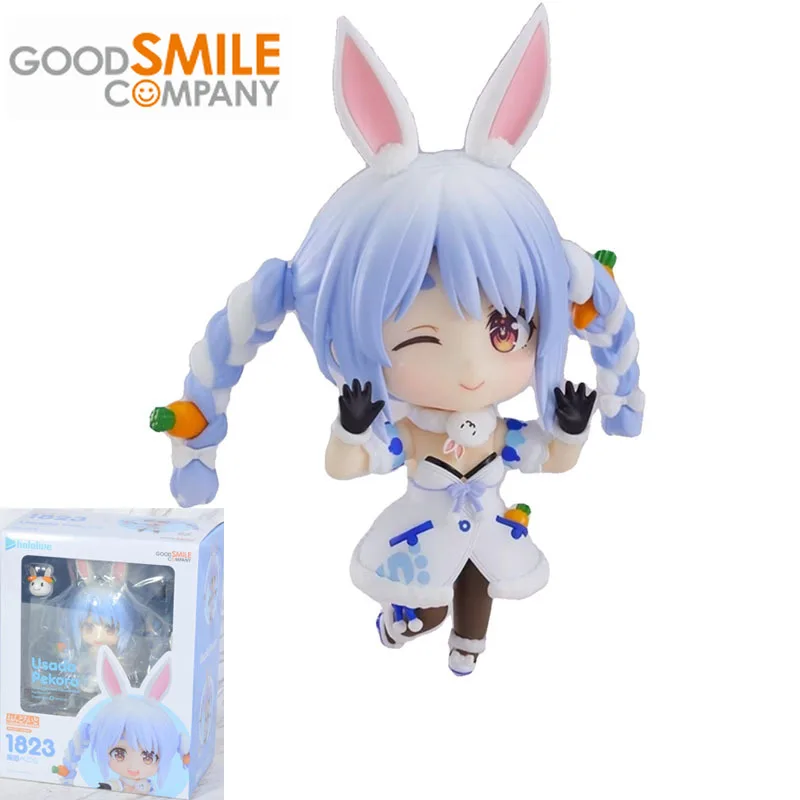 

Good Smile Genuine Nendoroid Hololive Anime Figure Usada Pekora 1823 joints Movable Action Figure Toys For Boys Girls Gift Model