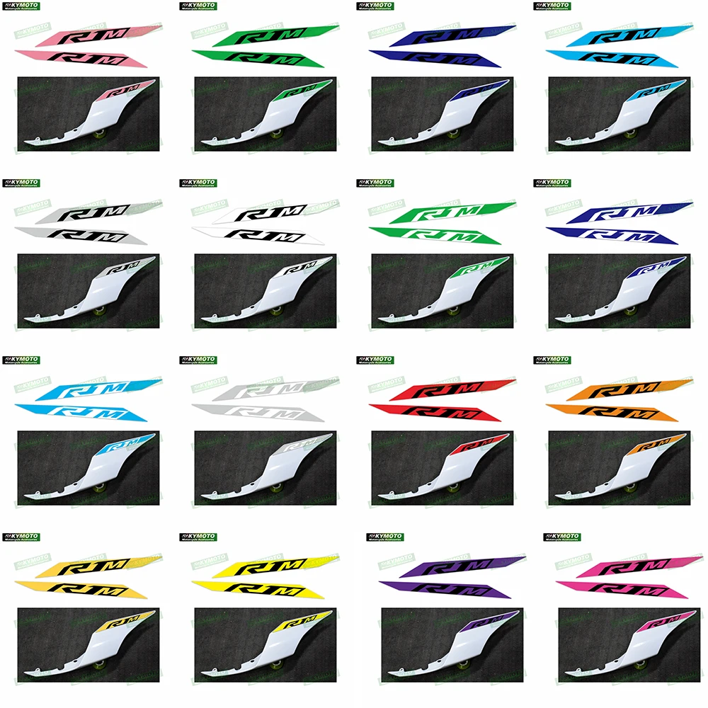 

Suitable for Yamaha YZF R1 R1M 2021-2023 motorcycle rear tail fairing reflective waterproof decal rear seat color sticker