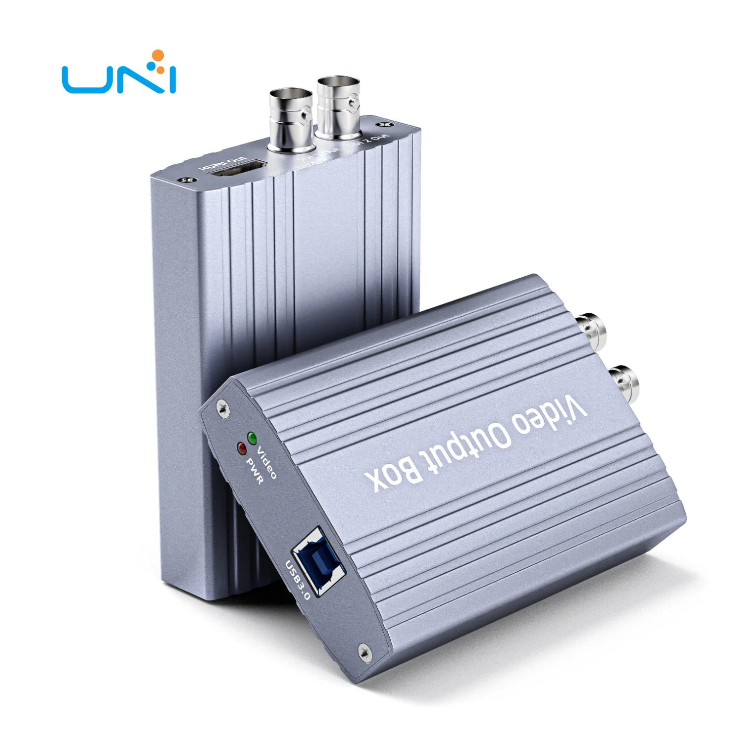 Карта-адаптер Unisheen HDMI SDI для вывода видео 1080p60, поддержка оптоволоконного кабеля HDMI 50 м, коаксиального кабеля SDI 50 м, совместимость с Win10/11, Linux, Mac