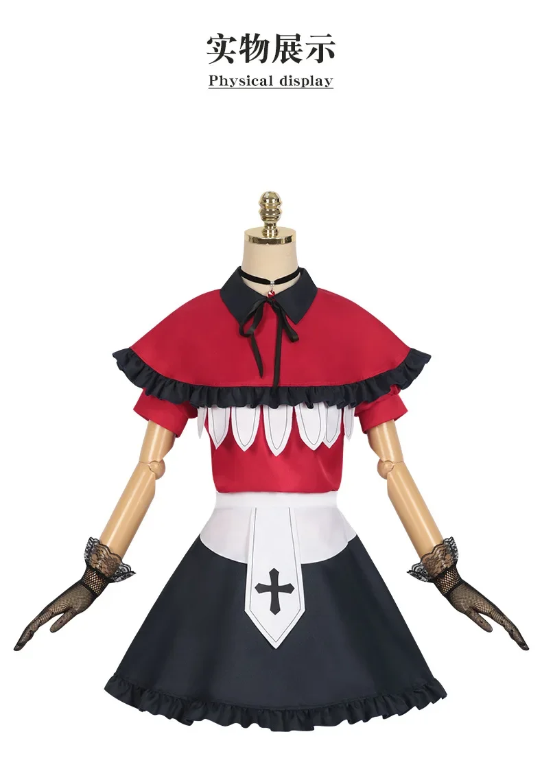 Hoshino Robijn Cosplay Anime Oshi No Ko Kostuum Robijn Optreden Podiumjurk Pruik Uniform Vrouwen Halloween Feest Zingen Outfit Pak