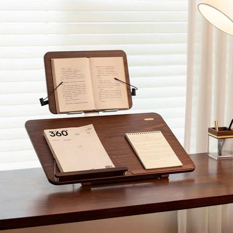Desktop bookshelf, reading stand, double-layer writing board, reading, reading, learning bracket