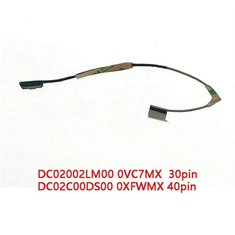 New laptop LCD EDP cable for Dell Inspiron 7566 7567 FHD UHD 4K dc02002lm00 0v c7mx 0xfwmx dc02c00ds00