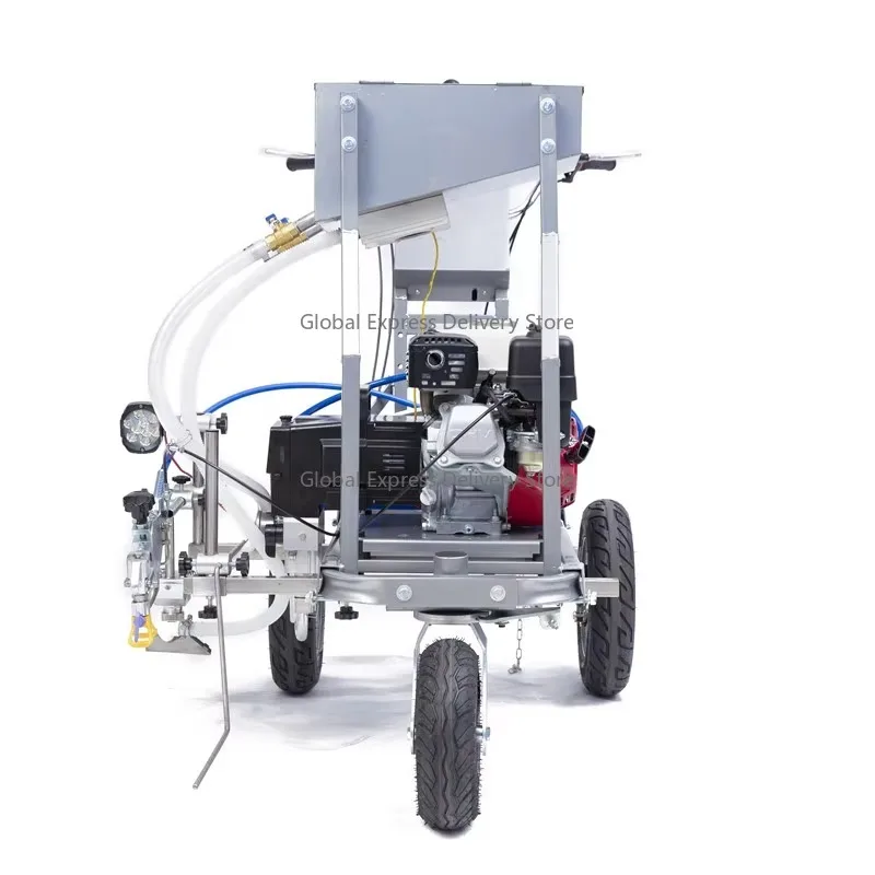 PT-6090 GX 160 Engine Airless Line Striper Road Marking Machine with Line Striping - Construction Equipment & Tools