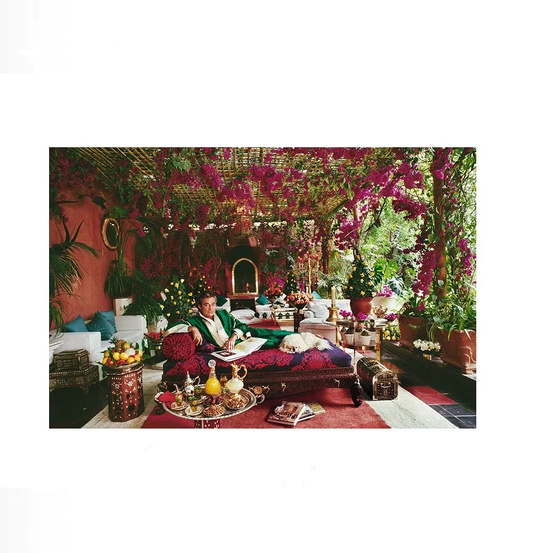 Slim Aarons 'Adolfo De Velasco', Print Art Canvas Poster, Living Room, Home Wall Decor Picture