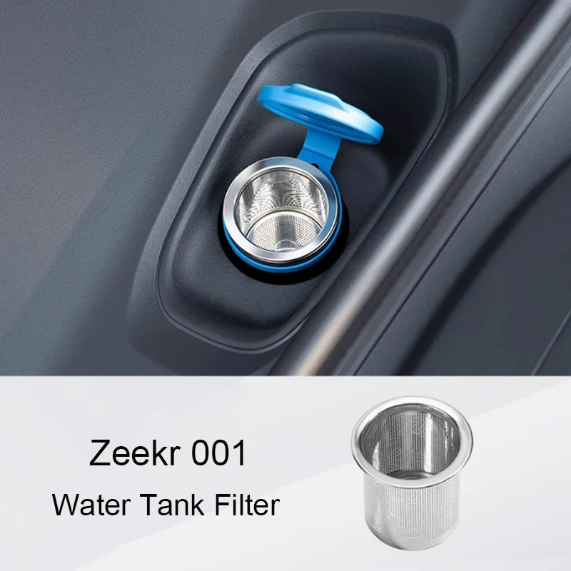 Zeekr 001 2021-2024 Wiper Water Filter Highland Accessories Metal Mesh Grille Guard Grid Inserts Washer Tank Nozzle Strainer