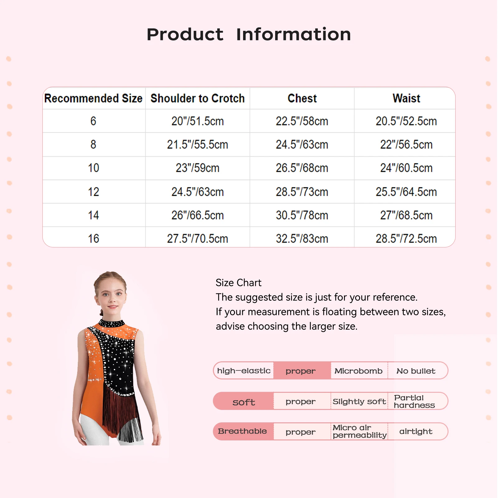 

Children Tassels Bodysuit Kids Rhythmic Gymnastics Leotard Girls Ballet Dance Tutu Costume Ice Figure Skating Jumpsuits