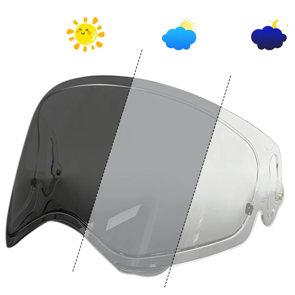 Tour Crossv Helmet hromic lens for Arai Tour Cross5 Helmet Photochromic Visor Uv Protection Casco Moto Visera Sunshield