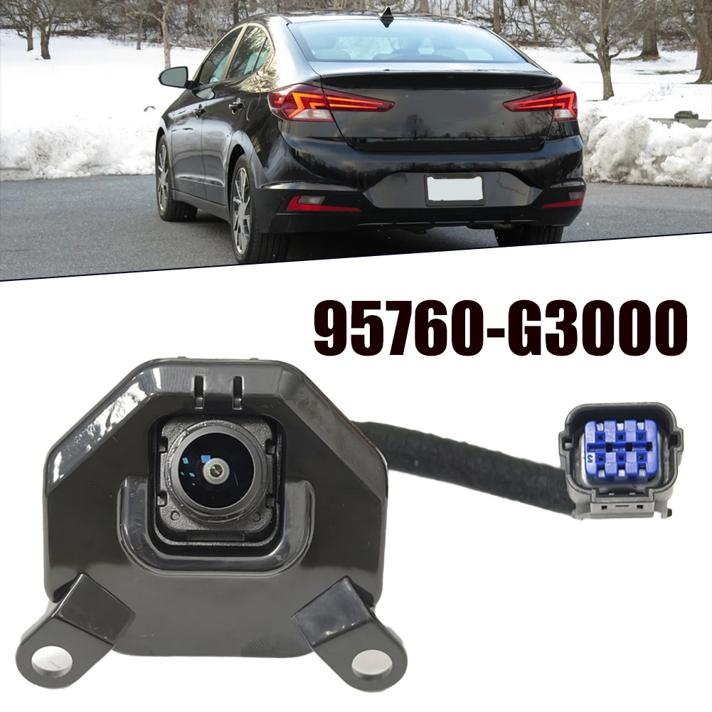 

Backup Camera Rear View Camera Easy To Install Made Of ABS Material Reversing Assistance For Hyundai Elantra 2018-2020