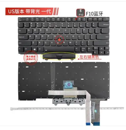 US Backlit KEYBOARD For IBM Thinkpad E14 Gen 1 R14 S3 With Point Stick