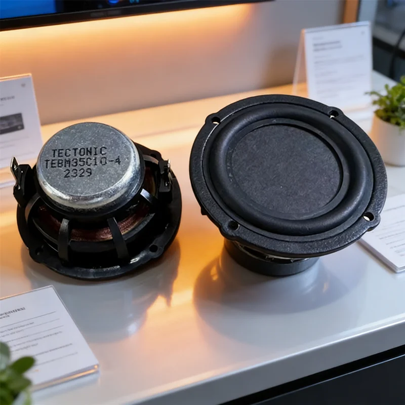 Altavoz de Rango Completo TECTONIC Alemán de 2 Pulgadas (52mm) con Tecnología BMR, Diafragma Plano de Panal de Abeja, Altavoz de Alta Fidelidad