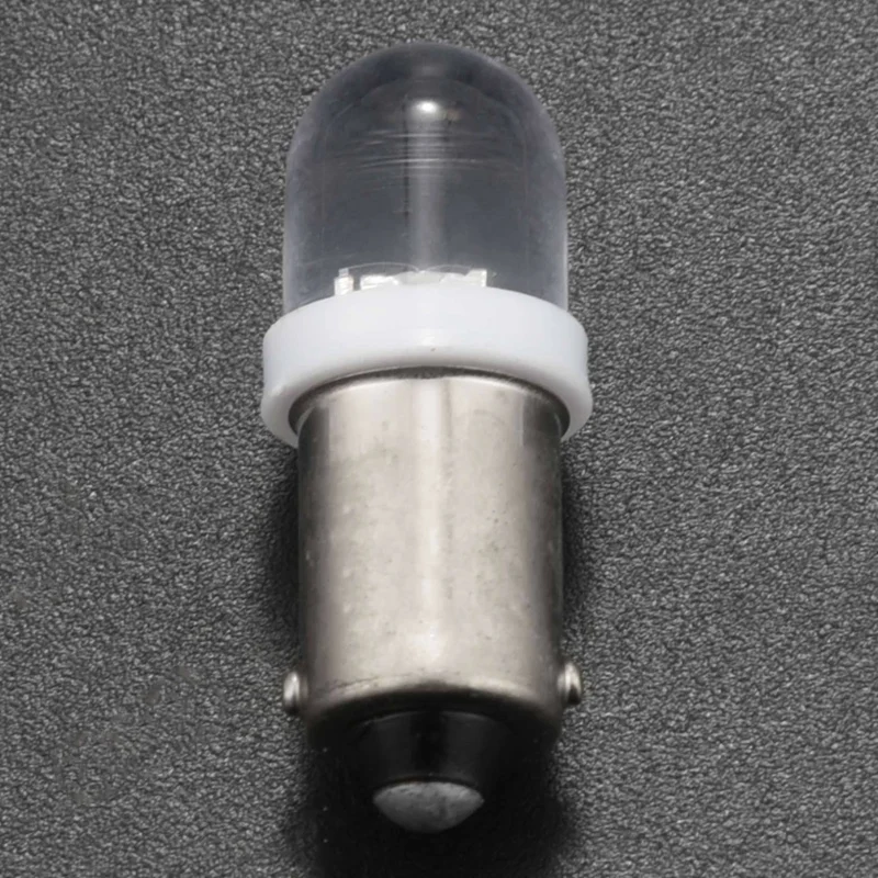 자동차 지도 램프용 LED 전구, BA9S 1895 H6W 53 57 총검, 12V 흰색, 60 개