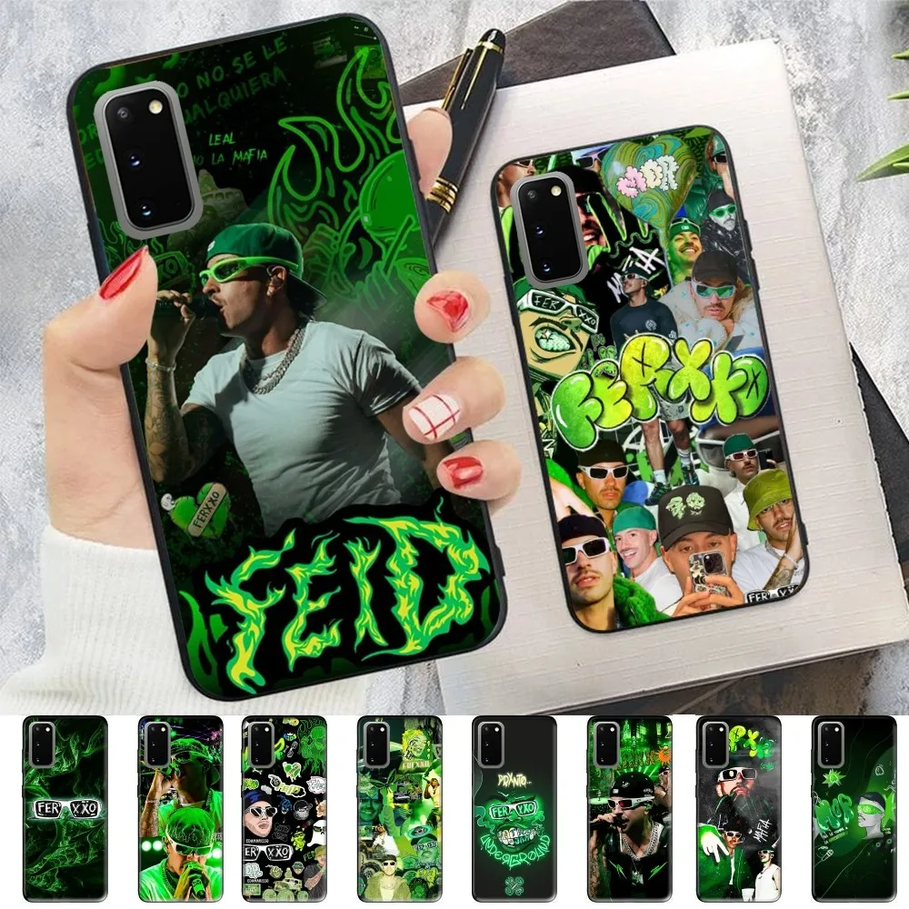 Singer F-Feid Ferxxo SIXDO Phone Case For Samsung S 9 10 20 21 22 23 30 23 24 Plus Lite Ultra FE S10lite Fundas