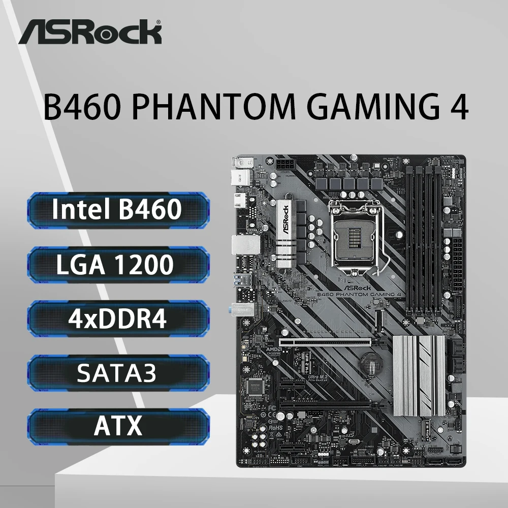 Asrock B460 Phantom… - image