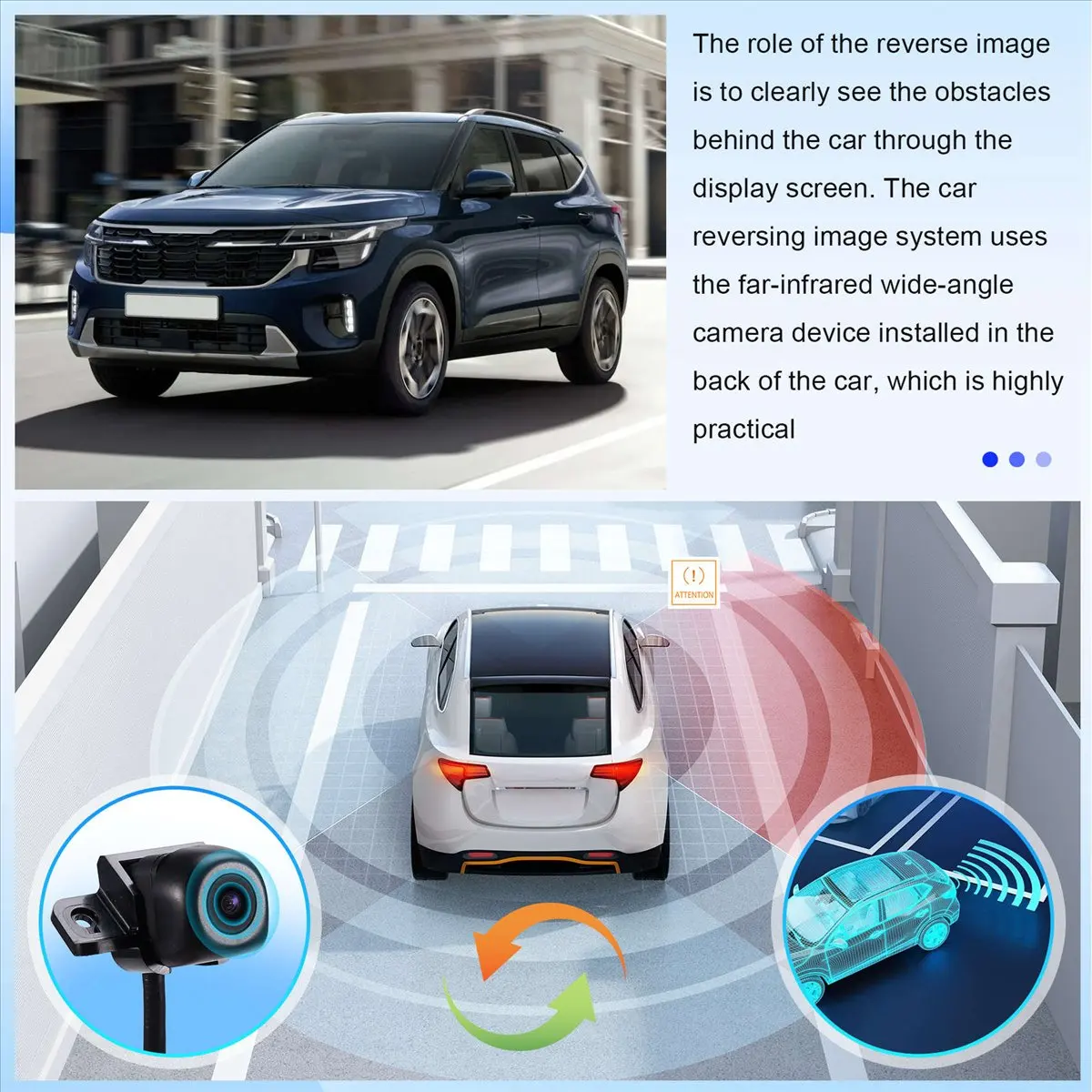 Super Sale Car Backup Rear View Camera 99240Q5000 99240-Q5000 for Kia Seltos 2019-2023 Assist Reversing Camera Assembly