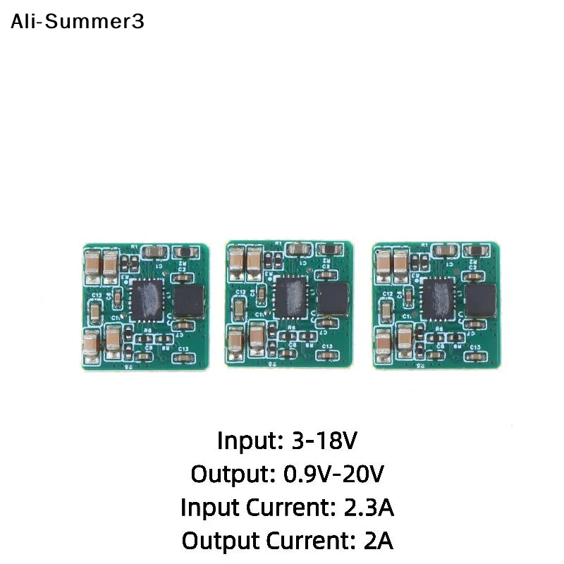 【AW】Mini DC DC Boost Converter Module With 3-18V Input 0.9-20V Output 2A Perfect For DIY Electronics Circuit Projects