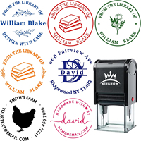 Personalized Stamp Rubber Logo Self Inking Stamp Seal Customized Business Wedding Party For Invitation Stationery Stamps