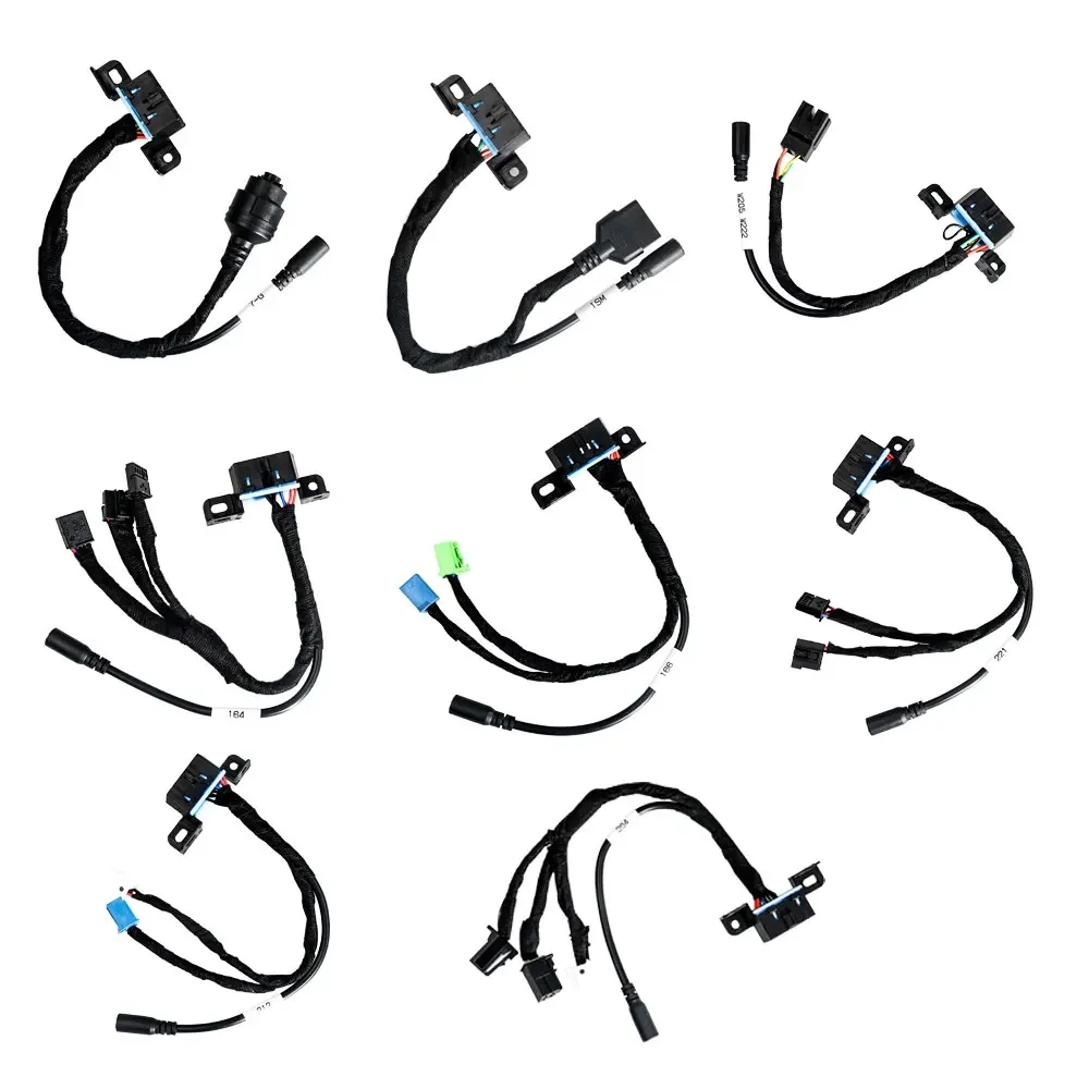 EIS/ELV Test Line 8 Cables for MB Works Together with Xhorse VVDI BGA and CGDI Prog MB