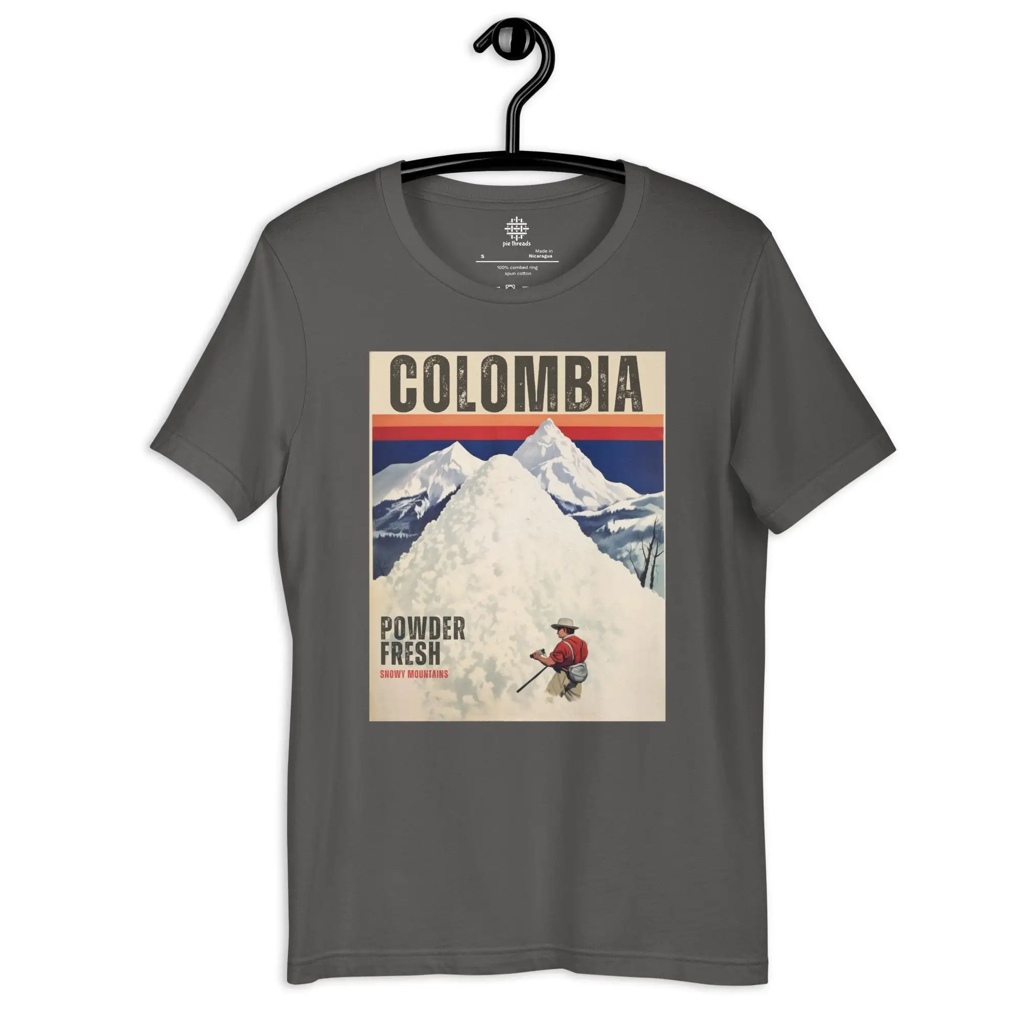 Colombia Powder Fresh Mountains T Shirt