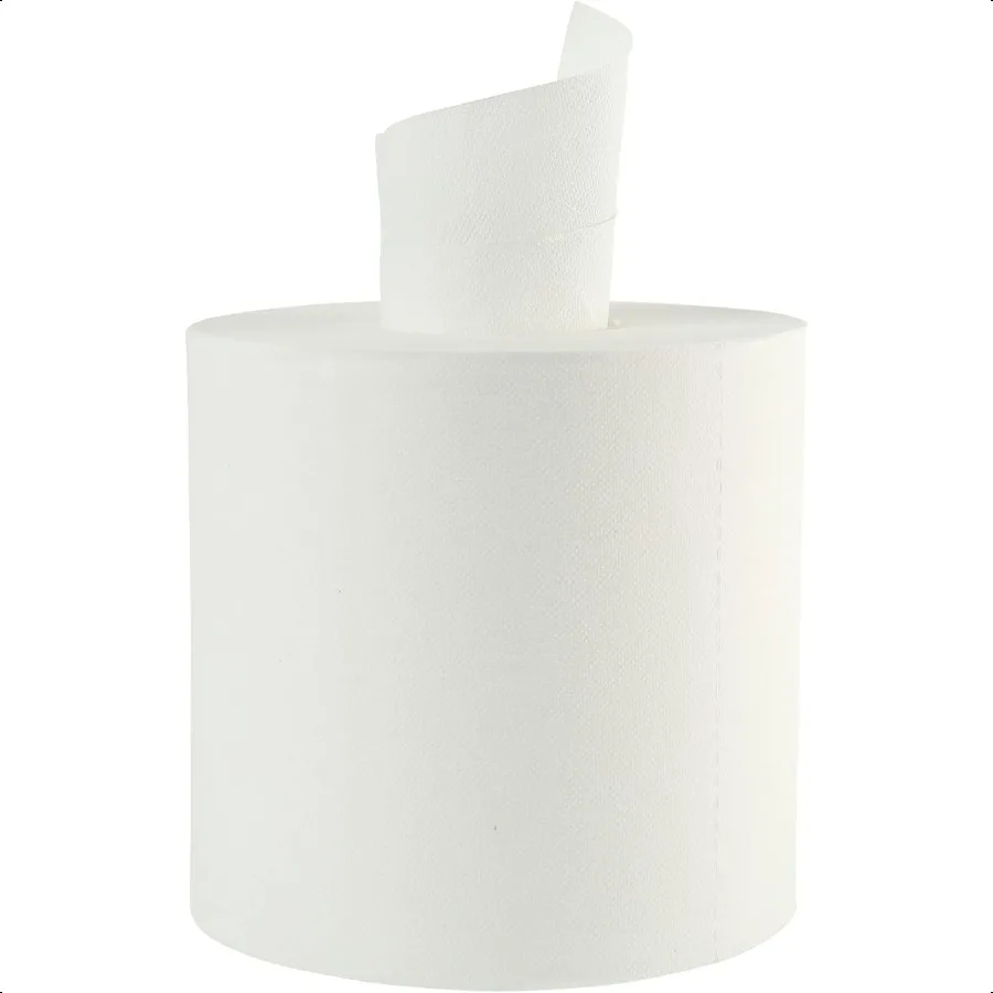 Boardwalk CenterPull Roll Towels 2Ply 10w White 600 Roll 6 Carton