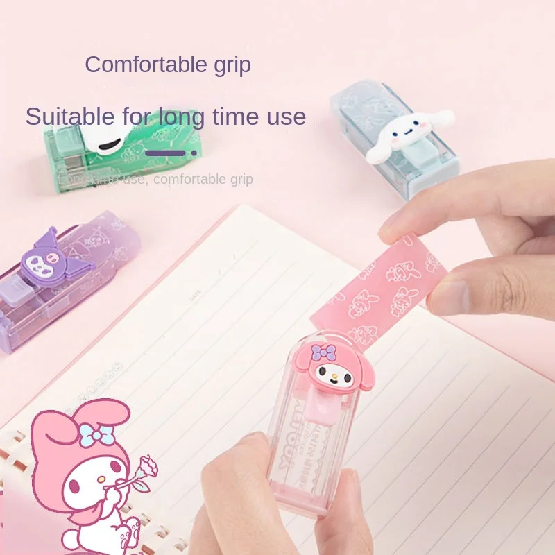 Sanrio Cartoon Anime Borracha Push-Pull, Borracha Estudante, Requintado, Fofos, Novo Estilo, Entrega rápida, Kuromi Cinnamoroll My Melody Cinnamoroll Anime