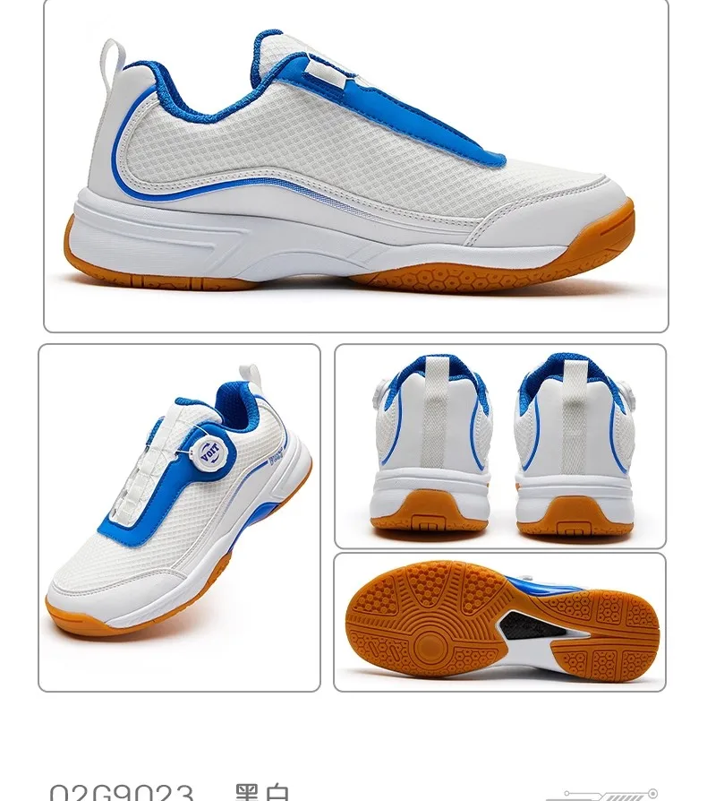 Breathable Table Tennis Shoes New 2025 Model - Hot Seller Unisex Professional Anti-Slip Durable Table Tennis Training Shoes