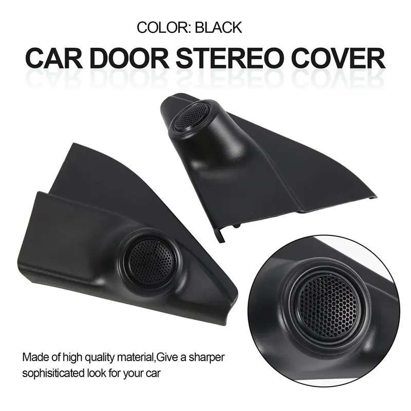 Left+Right Car Interiore Trim Loudspeaker Shell Door Stereo Cover For Toyota Helix 2015-2024 Door Speaker Sound Cover-A28K