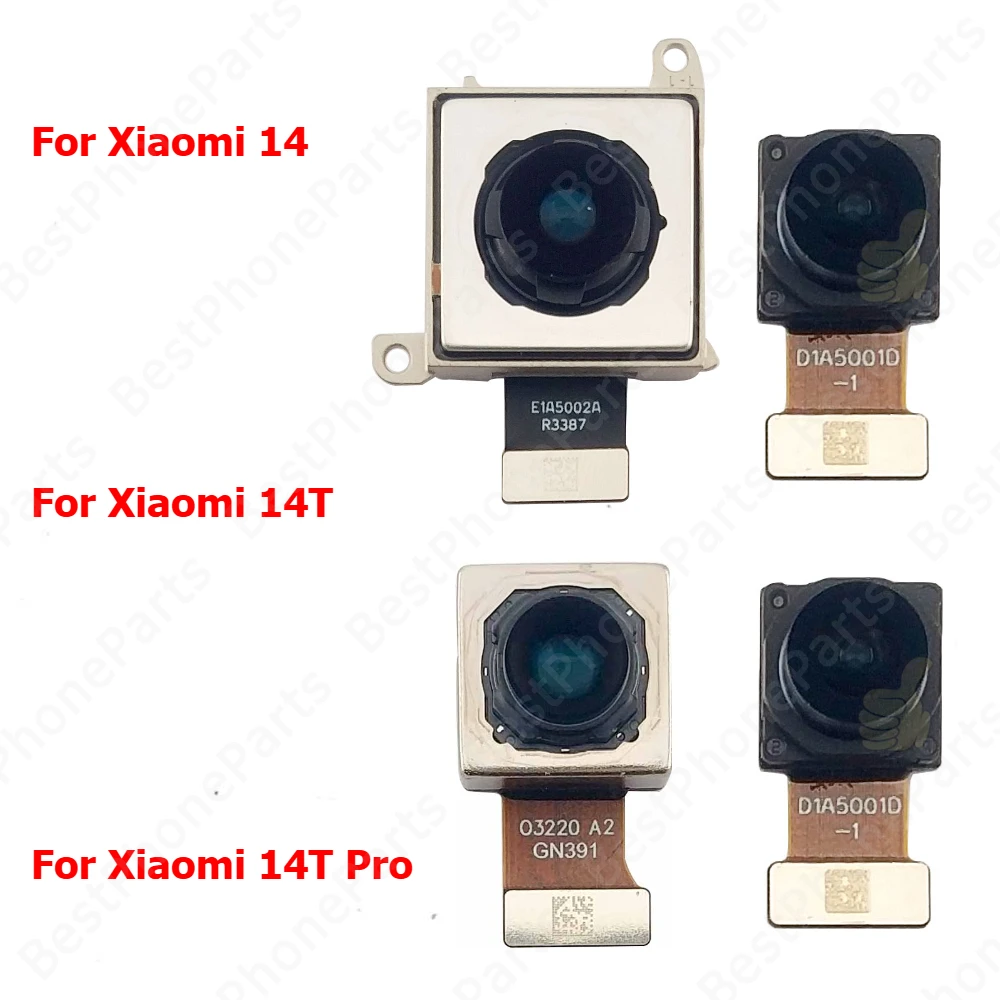 Rear Camera For Xiaomi Mi 14 Mi14 14T Pro 14TPro Back Camera Module Flex Backside View Replacement Spare Parts