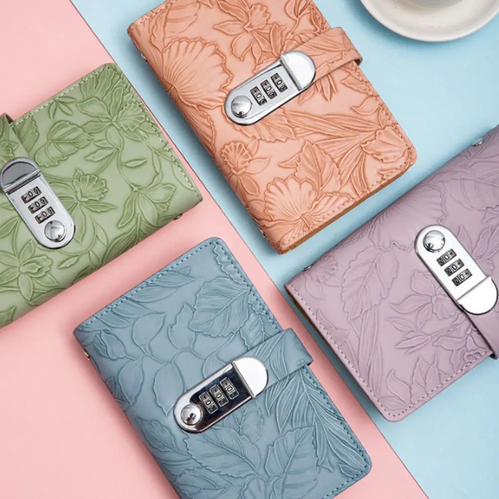 50 Fogli Raccoglitore per Risparmi in Pelle PU con Fiori in Rilievo, Organizer Ricaricabile per Contanti e Libro Contabile