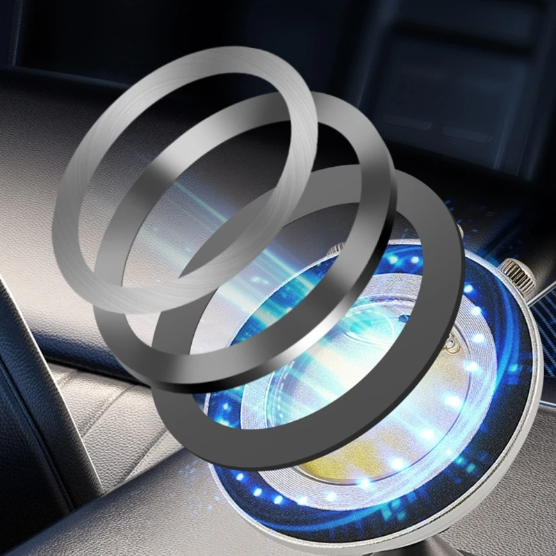 P5EA Rotatable Car Vent Phone Mount with Powerful N50 Grip & Essential Oil Diffuser Suitable for New Cabin Air