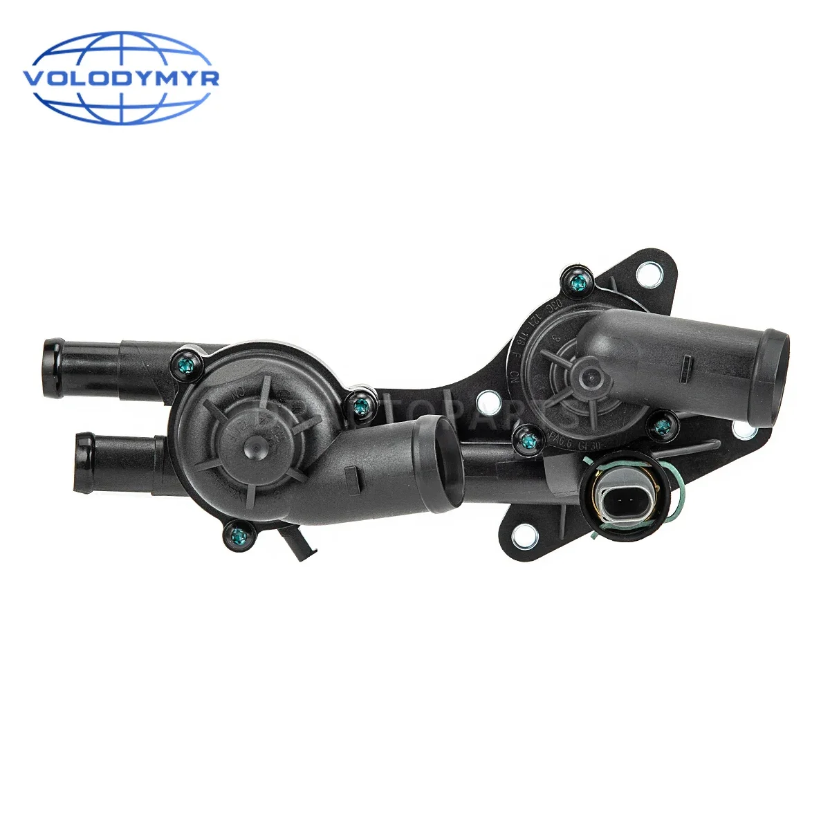 03C121111AP,03C121111AK Engine Coolant Thermostat For VW Beetle,Golf,Jetta,Passt,Polo,Scirocco,Tiguan,Touran 1.2/1.4/1.6 03-18