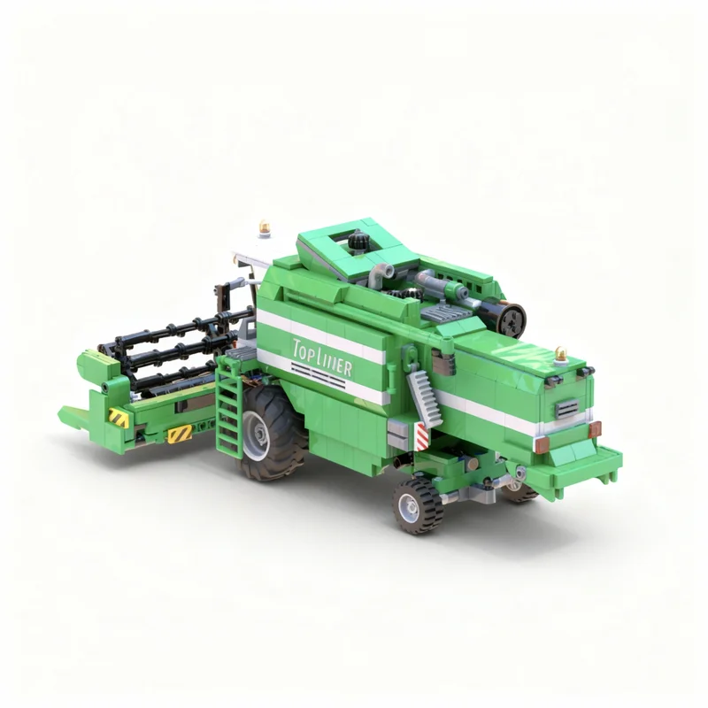 1548pcs MOC Technical Deutz-Fahr Topliner 