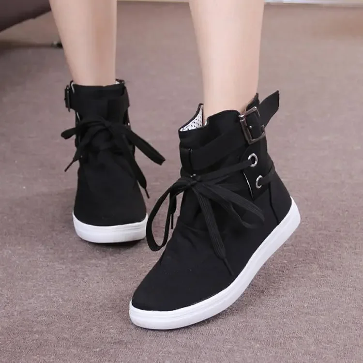 Autumn New Fashion Women Boots Hook Solid Black Runway Designer Warm Female Comfortable Shoes688