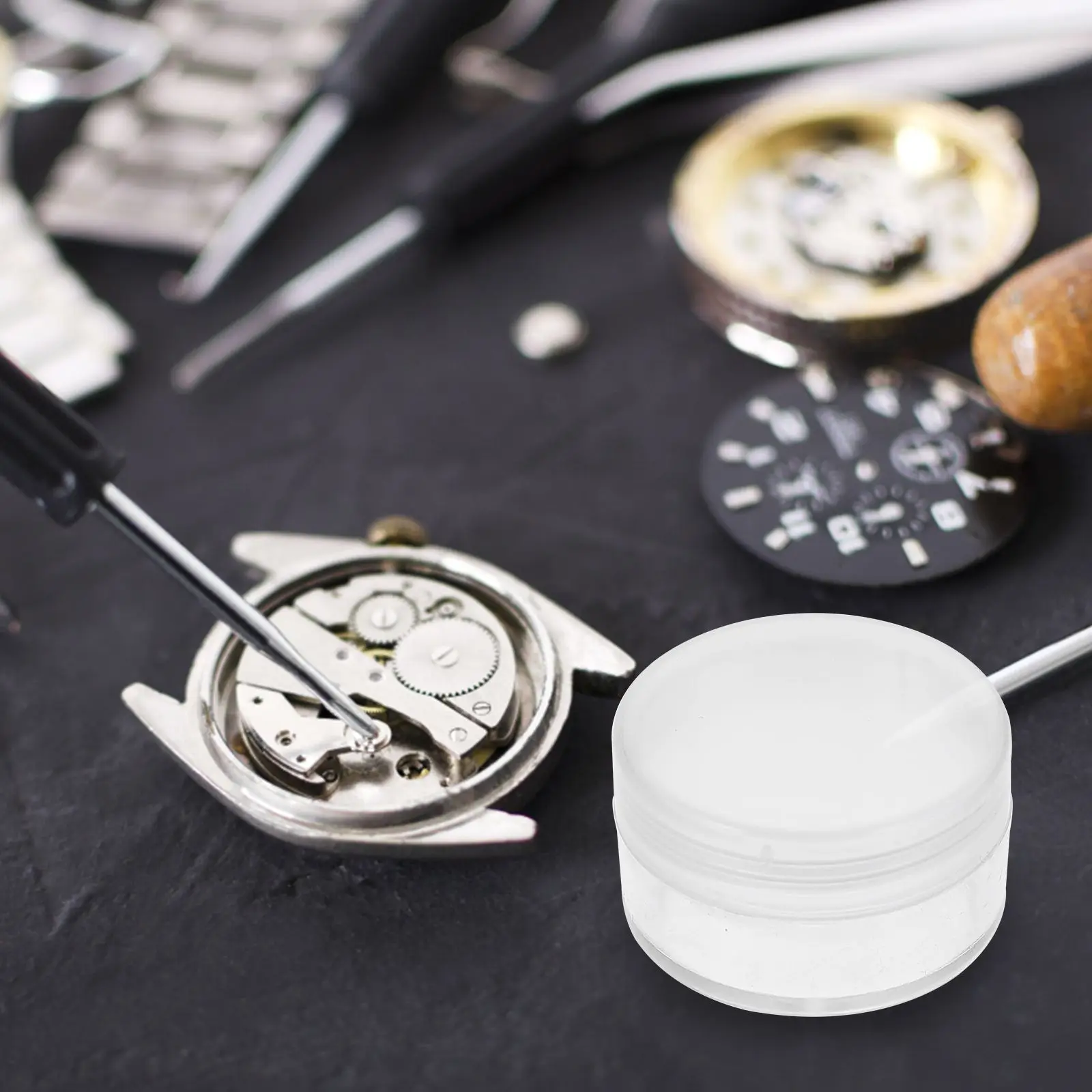 10 Pcs Container Earrings Storage Repair Parts Storage Parts Small Item Box Tray Organizer Small Item Box