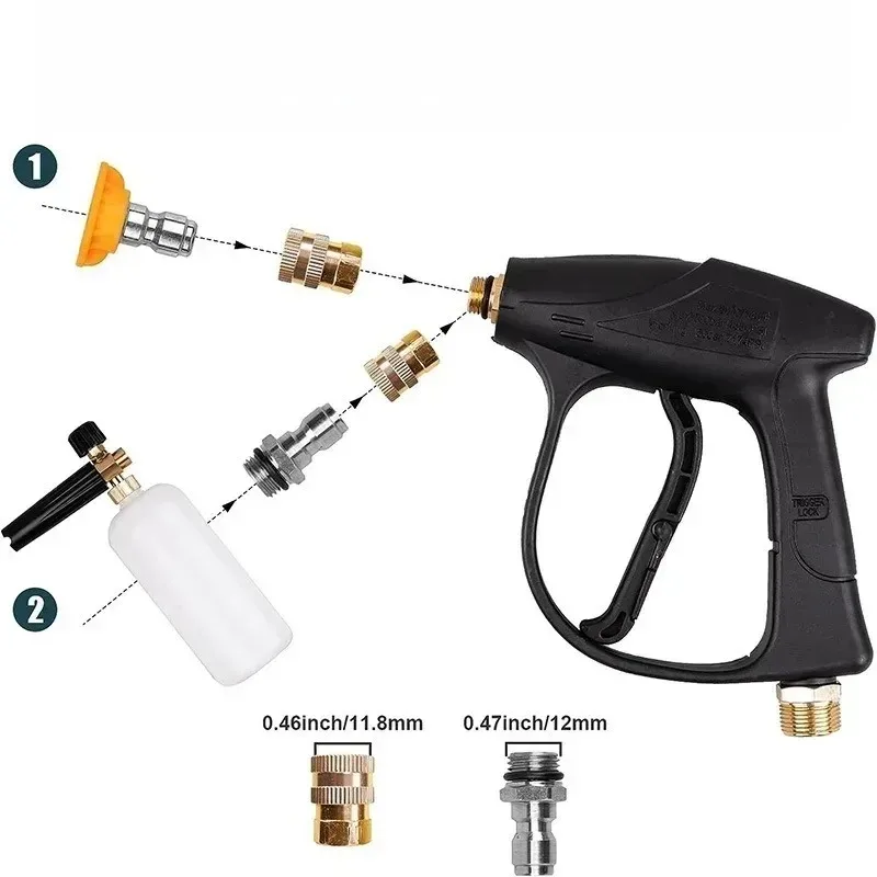 high-pressure-for-car-washing-water-gun-head-union-quick-plug-pure-copper-valve-element-washing-machine-car-washing-water-gu