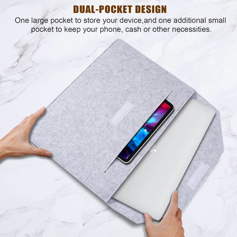 Laptop Sleeve Bag For 2022 Funda Macbook Air 13 13.6 15.3 Case 2023 M1 M2 M3 Pro 14.2 16.2'' Cover Huawei Matebook D14 D15 14 15