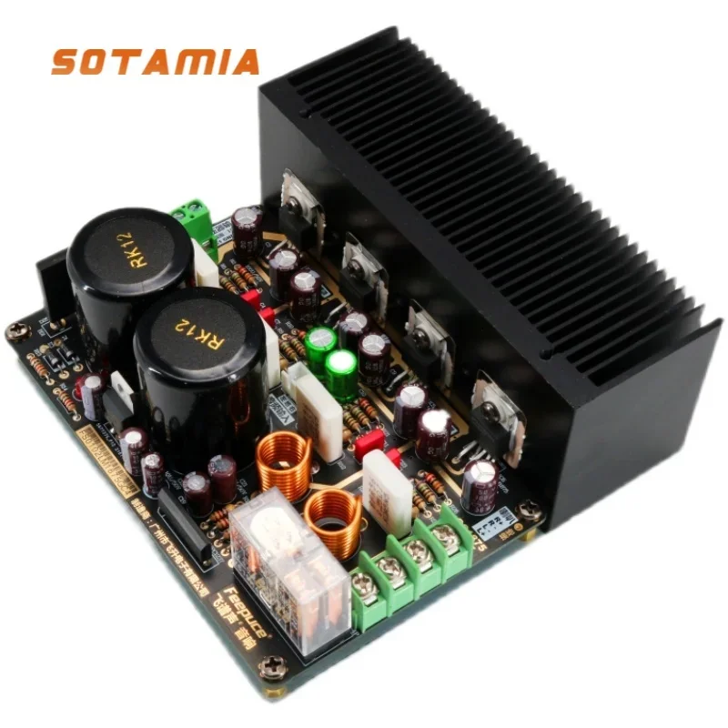 

SOTAMIA GC LM1875 Power Amplifier Board 2.0 HiFi Stereo Audio Amplifiers 60Wx2 Sound Amplificador Super 1969 LM4766 Amplifier